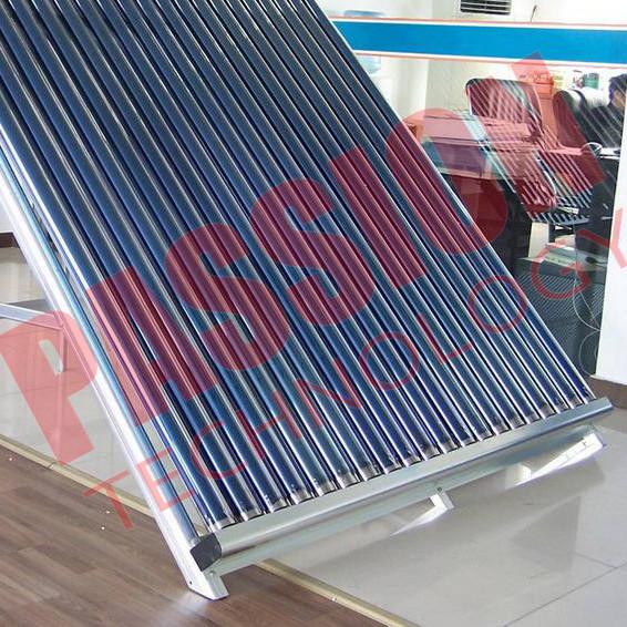 200L Capacity Vacuum Tube Solar Water Heater Portable Galvanized Steel Frame
