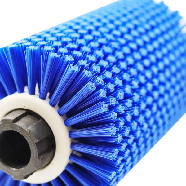Cylinder Nylon Clean Brush Roller For Fruit And Vegetable Cleaning