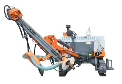 22m Depth Hydraulic Integrated DTH Drilling Rig Machine 264HP Diesel Engine