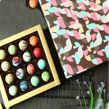 Customize Valentines Sweet Candy Pequena Caixa de Chocolate Embalagem com fecho magnético