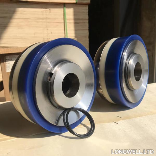 40Cr Piston pompe à boue pièces détachées NBR caoutchouc AH000004050200 acier forgé