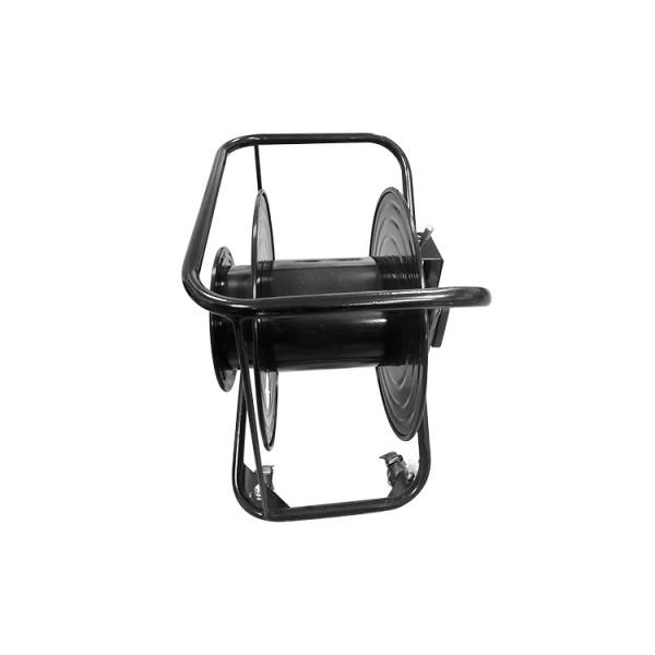 Compeletly Metal  Reel Portable with four wheels for Tactical Military armoured Fiber Optic Cable
