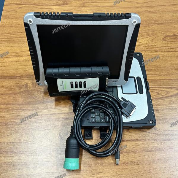 V5.3 Agriculture Construction Electronic Data Link EDL V3 Diagnostic kit Service Advisor EDL V3 scanner tool+CF19 Laptop