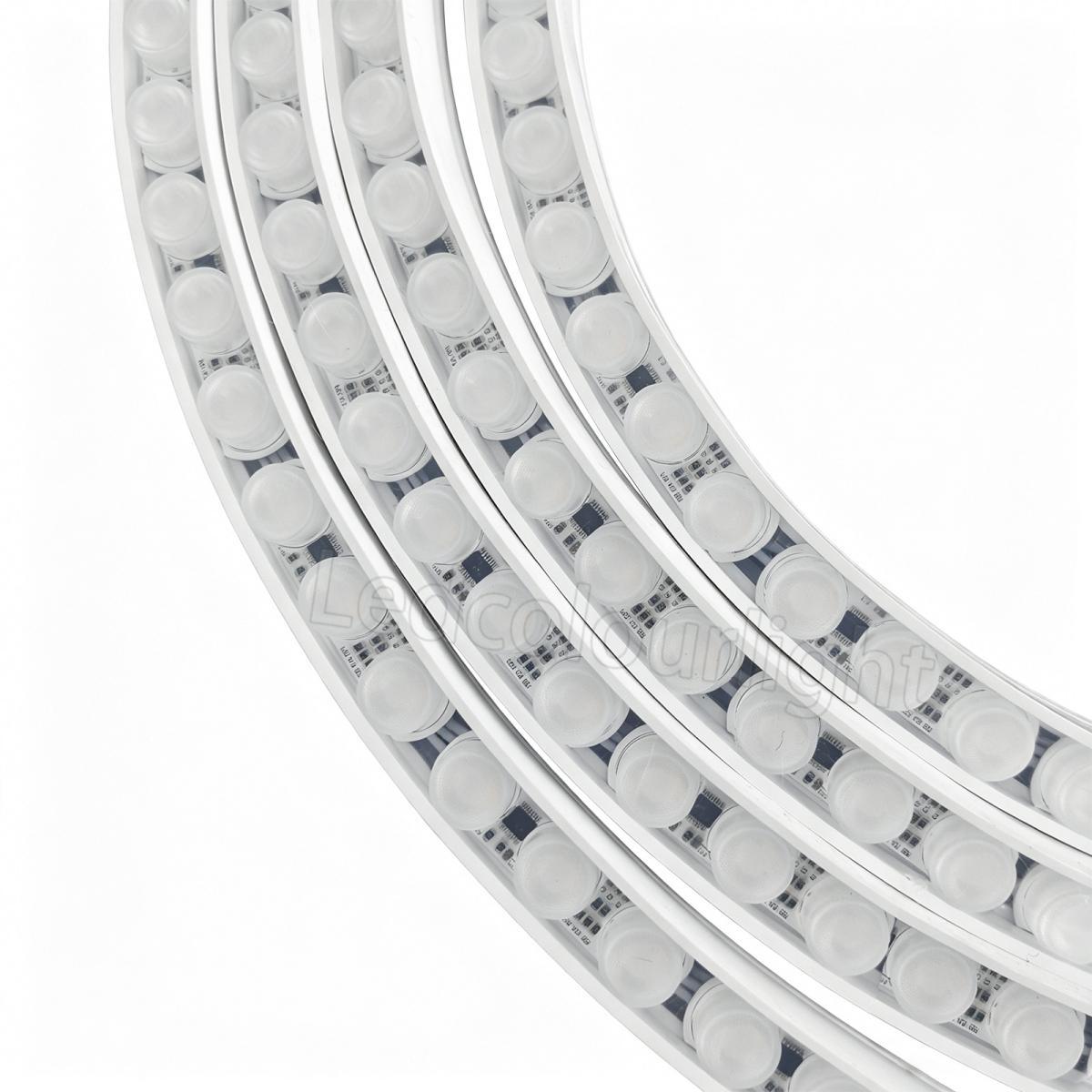 20x20mm DMX512 Control RGB Flexible LED Wall Washer Light for Outdoor Landscape Lighting