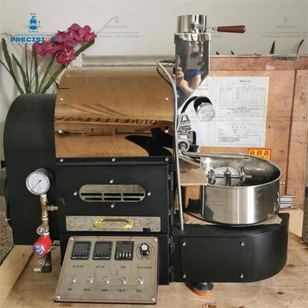 300℃ Adjustable Coffee Roasting Machine With Food Grade Stainless Steel Drum 2kg Roaster