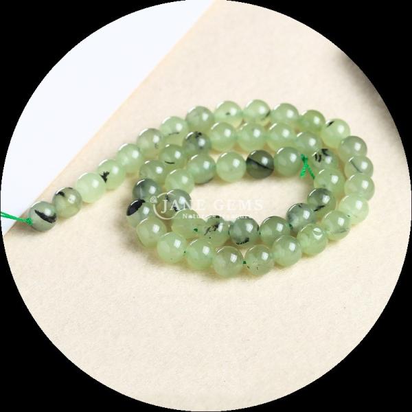 La pierre précieuse de coupe ronde de différentes couleurs Chalcédoine Franges de perles lâches Parfait pour les créations de bijoux bricolage