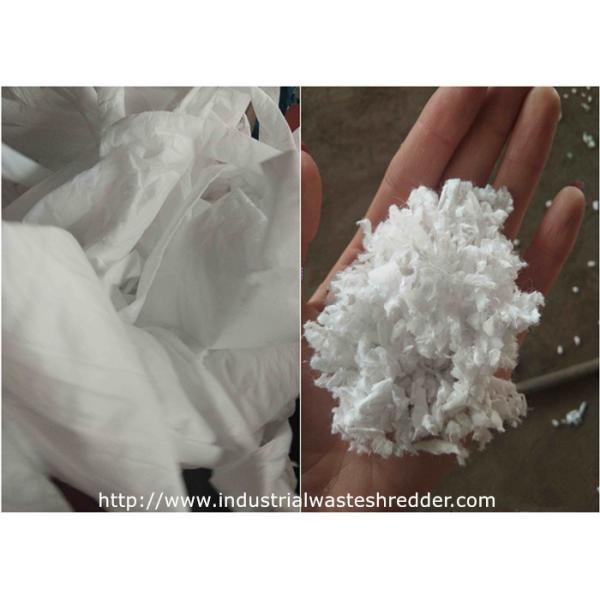 Шредер ткани шредера устранимых перчаток маски медицинский ненужный не сплетенный