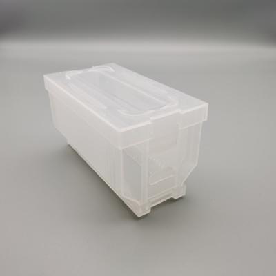 3 Inch Press Type Wafer Shipping Containers Transparent Color Durable Suitable For Wafer Fab