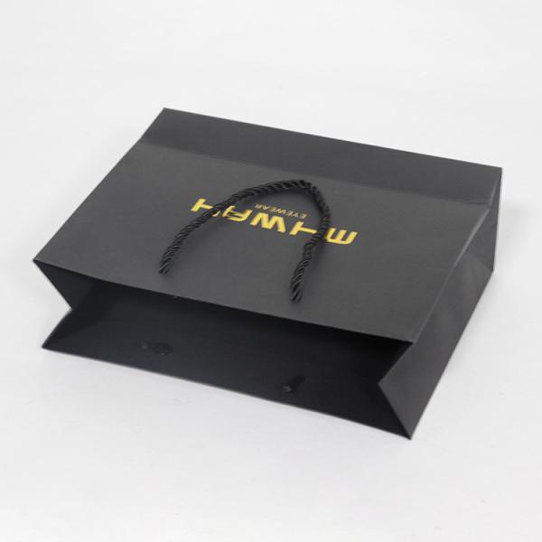 Hot Stamping Paper Gift Bags Clothing Shoes Gift Packaging Bag For Retail Store