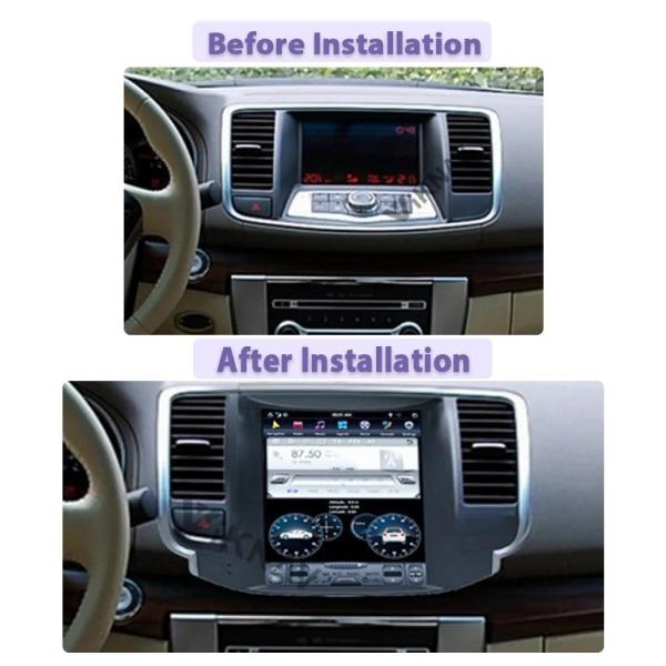 Для 2008-2012 Nissan Teana 10,4 дюйма Android Авто навигация Мультимедийный DVD-плеер Android Беспроводной Carplay 4G BT