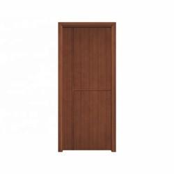Sapele Plain MDF 90cm Solid Wood Flush Doors 6 Layer Painting For School