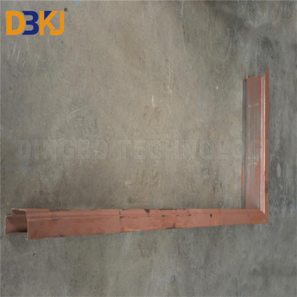 GI Material Door Frame Making Machine 68mm Shaft Dia Chain Transmission