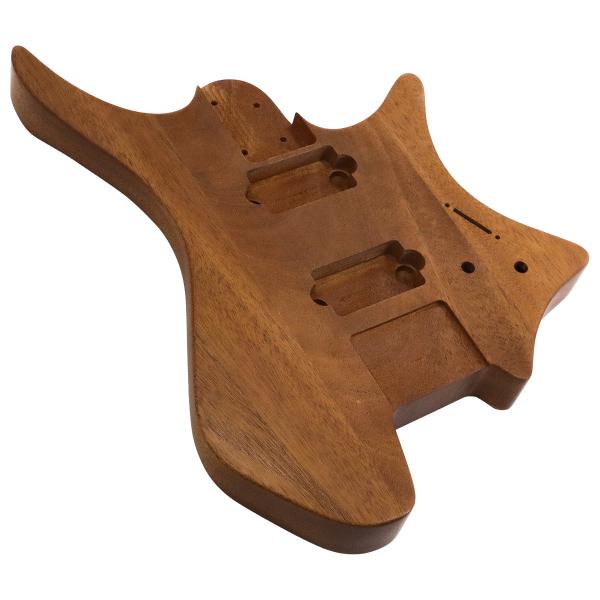 Премиум деревянный безголовый гитарный корпус Неоконченные детали аксессуаров для гитары DIY