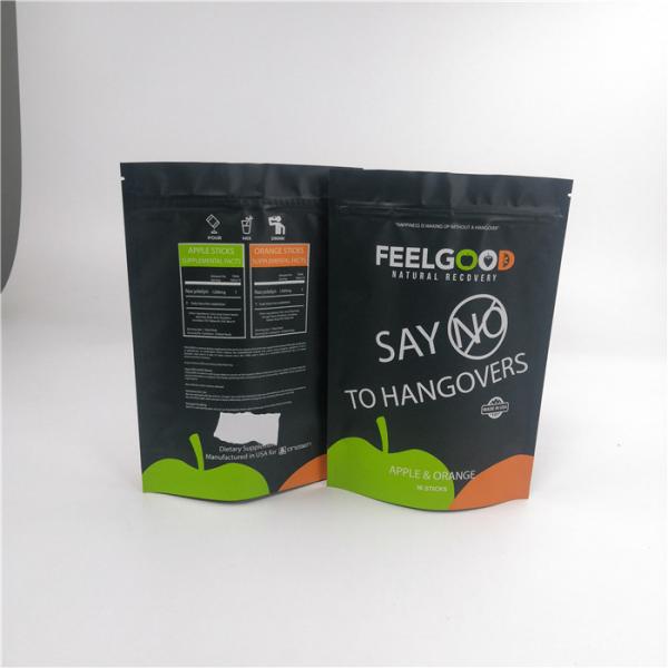 Мешки молнии Mylar 120mic закуски стоя 20*15*8cm для еды