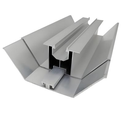 Support de rail de guidage étanche solaire à haute stabilité