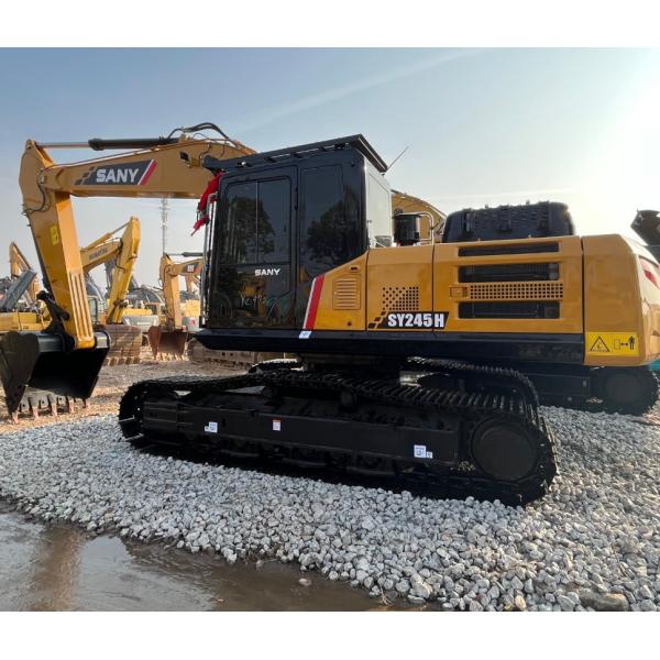 Sany 245 Used Crawler Excavators 24 Ton Sany 245 Medium Earth Moving Machine