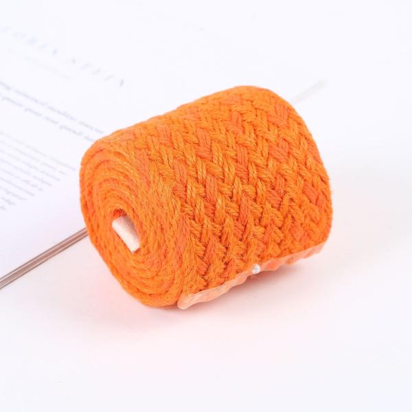 Плетённая плетённая лента из юты Красочная синяя лента из юты для рождественской елки