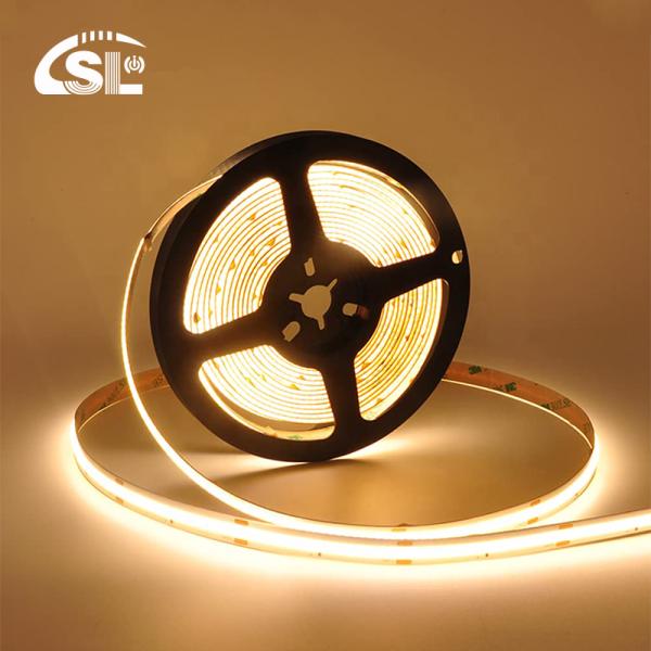 IP68 480Leds 3000K теплый гибкий COB светодиодный свет для кухни гостиная телевизор подсветка шкаф высокая яркость