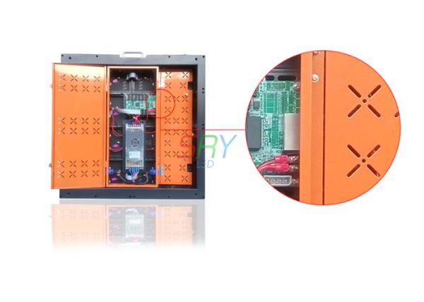 5mm Indoor Full Color Led Screen Cabinet 10kg / Pcs Pulled Aluminum