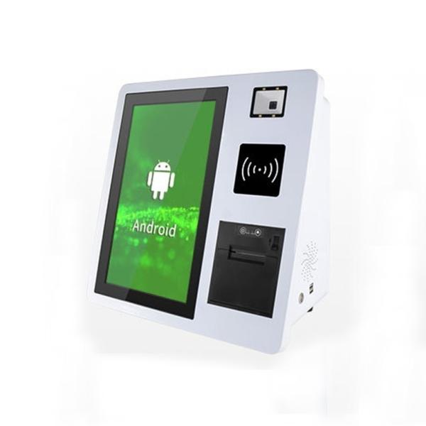 VESA Mount restaurant Self Service Kiosk Machine With Capacitive Touch Screen 10.1 Inch