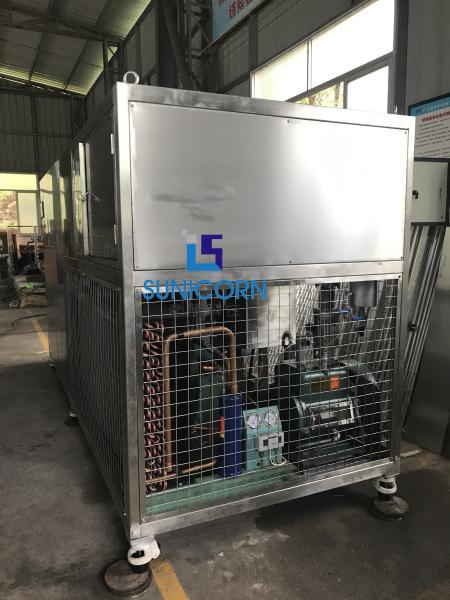 Limpeza fácil industrial da máquina de secagem 50m2 do gelo do vácuo 100m2 200m2
