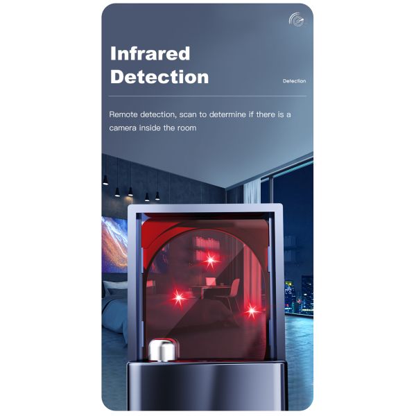 220V Radio Frequency Signal Detector Hidden Mini Camera Detector GPS GSM Detector Finder