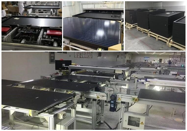модули 360W 380W 400W 410W Monocrystalline 5BB солнечные PV