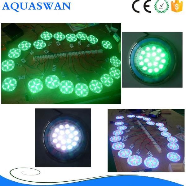 Luzes exteriores da piscina de 18 watts IP68 Inground