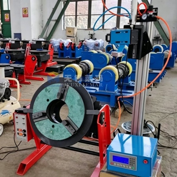 300kg Light Duty Welding Positioner Vessel Flange Rotary Turntable