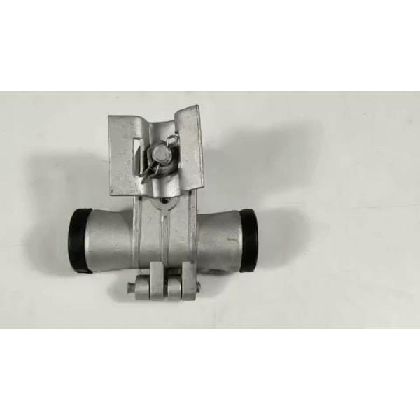 Outdoor OPGW Suspension Clamp , 120KN OPGW tension clamp