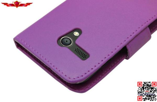 High Quality Performance PU Flip Wallet Leather Cover Cases For MOTO G Multi Color