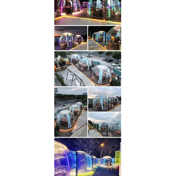 Scenic Private  Dining Bubble Tent Waterproof Hotel Bubble Tents