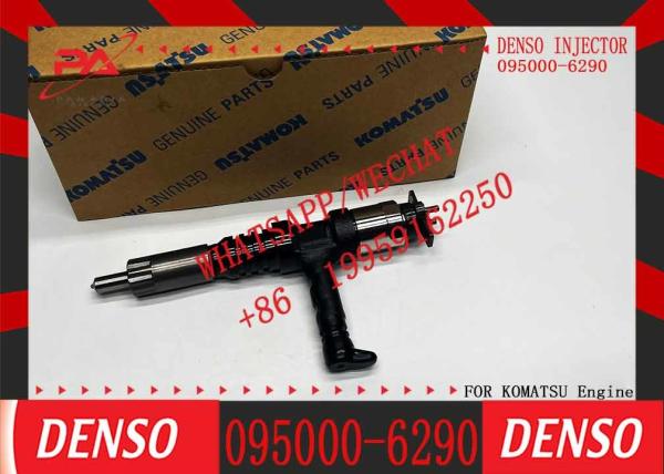 095000-6290 6245-11-3100 para el motor Komatsu SAA6D170E Gasolina Diesel inyector de combustible