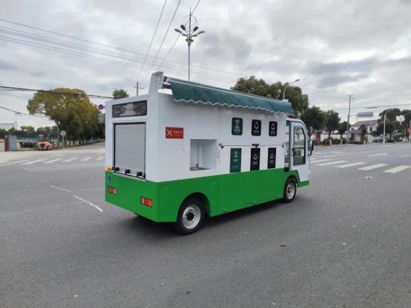 New Energy Electric Four Wheel Garbage Collection Truck Electric Sanitation Vehicle