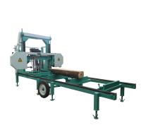 máquina de trituração móvel portátil da madeira da máquina 22HP da serração de 600mm