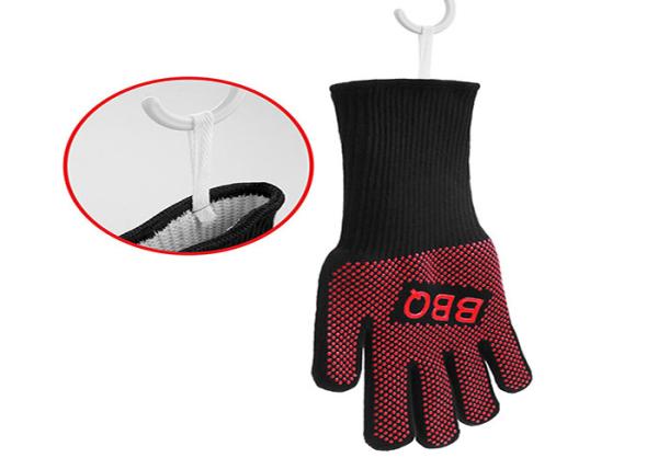 Custom Logo Bbq Grill Gloves , Oven Proof Gloves For Kitchen Cooking