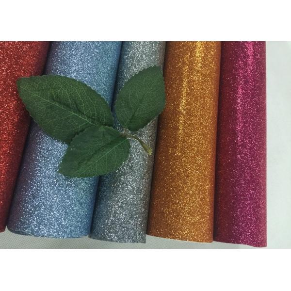 Personalized Pu Glitter Material Fabric 50meters One Roll For Bags Decor