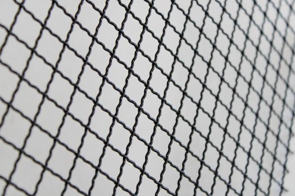 316l metal arquitetónico de aço inoxidável Mesh Woven Locked Crimped Wire