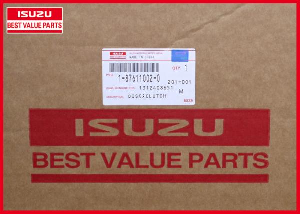 430MM ISUZU Clutch Disc Best Value Parts For CYH 6WF1 1876110020 8.5 KG