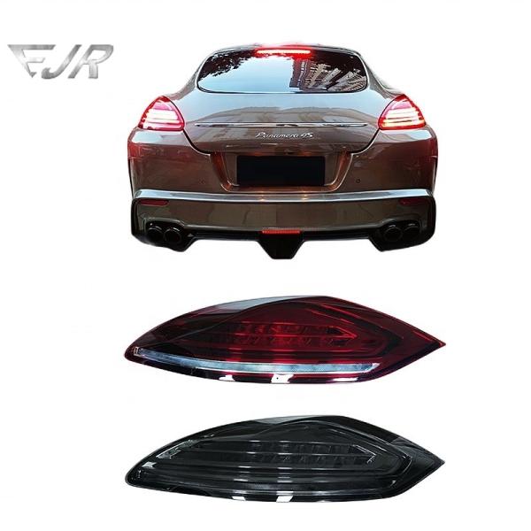 OE Standard Voltage LED Taillights For 2010-2016 Porsche Paramera Upgraded Smoked Black