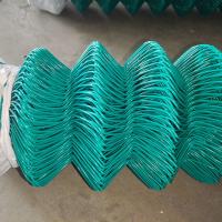 Galvanized Wire 304 316 PVC Coated Chain Link Mesh For Protection