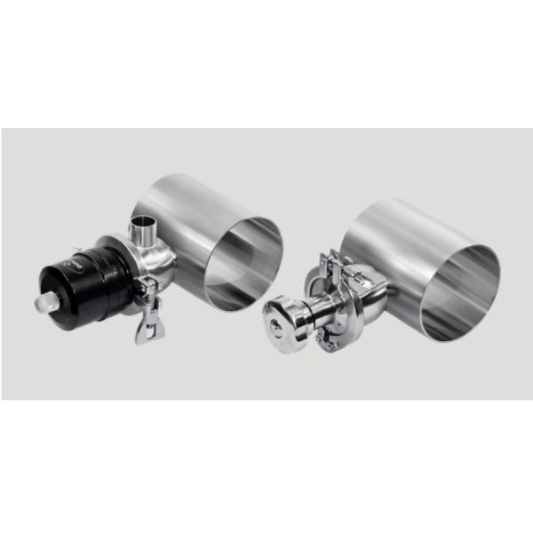 316L Stainless Steel Hygienic Tank Diaphragm Valve For Pharmacy