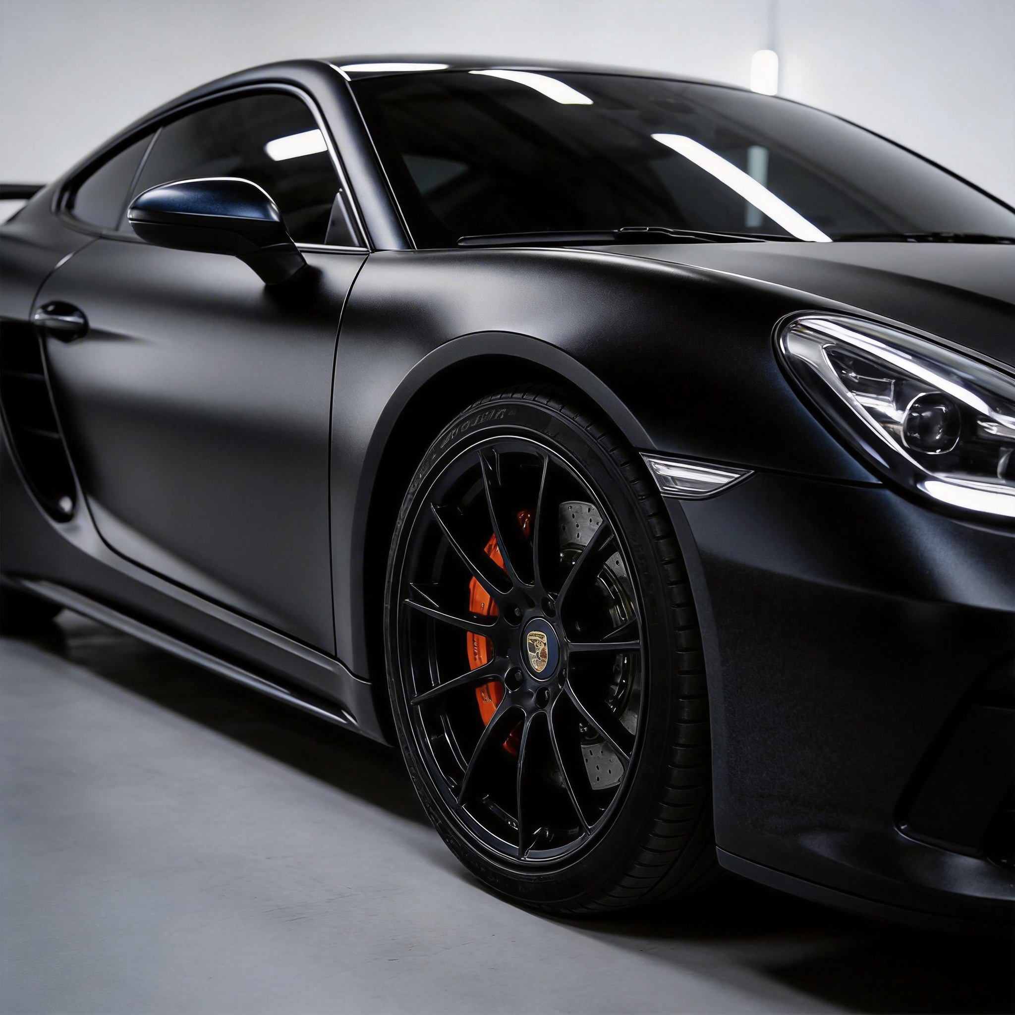Scratch Resistant Ceramic Black Wrap Smooth Matte Finish Vinyl Wrap With Self Healing Technology