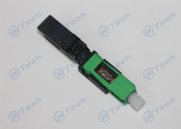Portable SC APC Fiber Connector , FTTH Fast Connector RL Variation ≤ 5