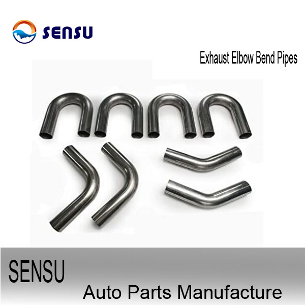 Customizable Stainless Steel Exhaust Bends 152mm Length Auto Exhaust System Parts