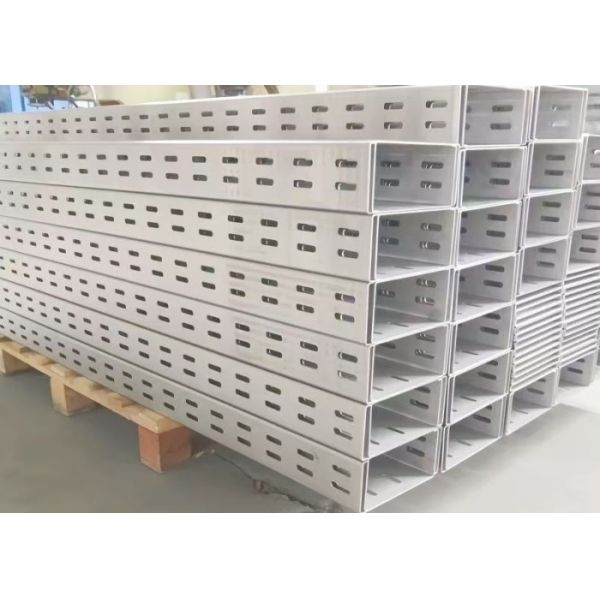 Gi Perforated Cable Tray With Cover Enhancing Safety And Longevity