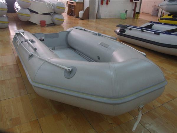 Pvc Tarpaulin 12 Foot Inflatable Boat , Rigid Inflatable Dinghy For Adult