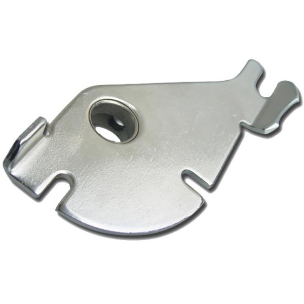 Brackets fixos de chapa de metal de alumínio e aço inoxidável com dobra profissional