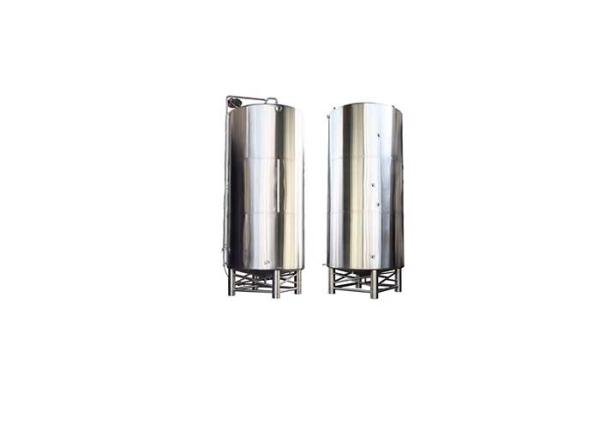 Sanitary SS304 Small Stainless Steel Tanks / Beer Brewing Fermenter With 1000L Output