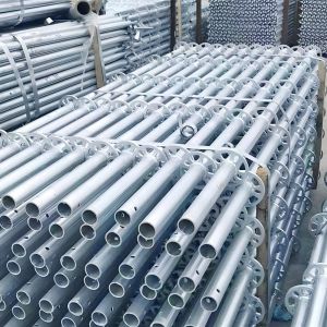 Silver Heavy Duty Scaffold Q235 Modular Scaffolding System High Capacity